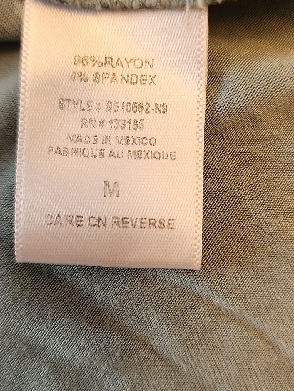 NWOT Altar'd State Washed Chambray Light Blue Short Sleeve Crewneck Tee - Picture 7 of 12